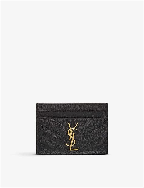 card holders ysl|ysl card holder selfridges.